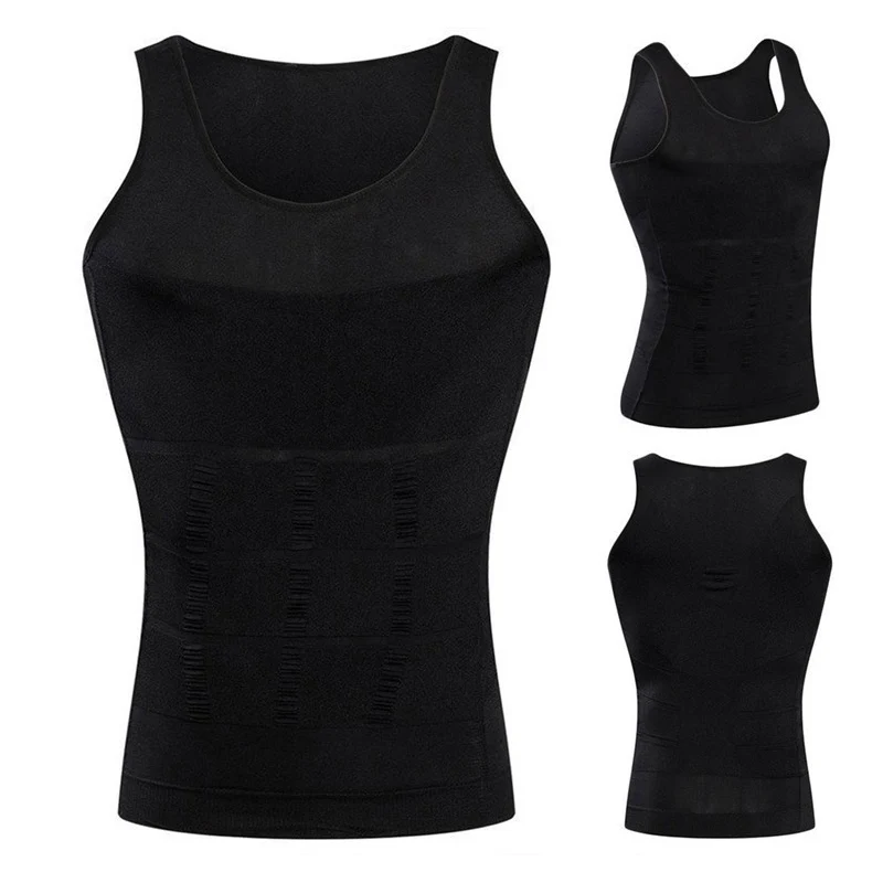 Мужской корректирующий жилет для похудения Спортивная футболка потери веса