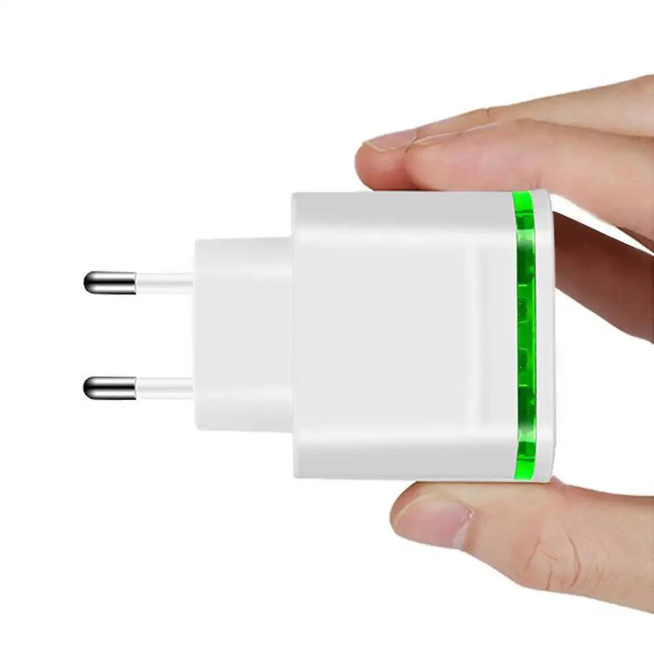 Штепсельная Вилка BEESCLOVER EU адаптер для быстрой зарядки и путешествий 4 USB