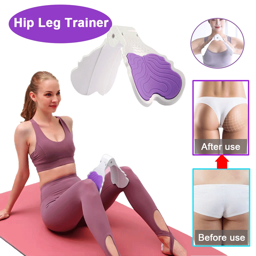 

2021 Leg and Hip Trainer Pelvic Floor Muscle Training Inner Thigh Buttocks Exerciser Home Gym Fitness Equipment