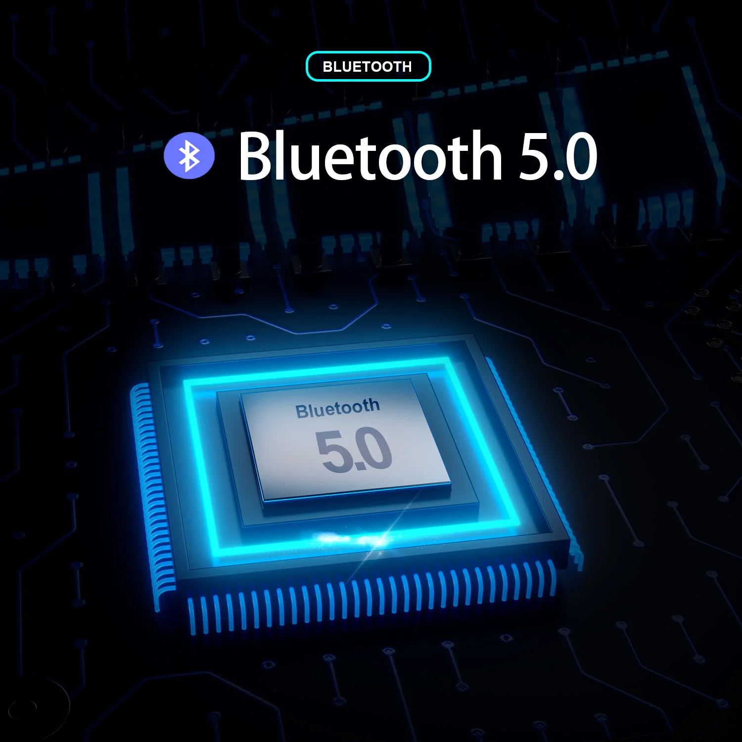 DOSII Новинка IPX8 водонепроницаемый телефон Bluetooth 5 0 беспроводные гарнитуры 8 Гб MP3