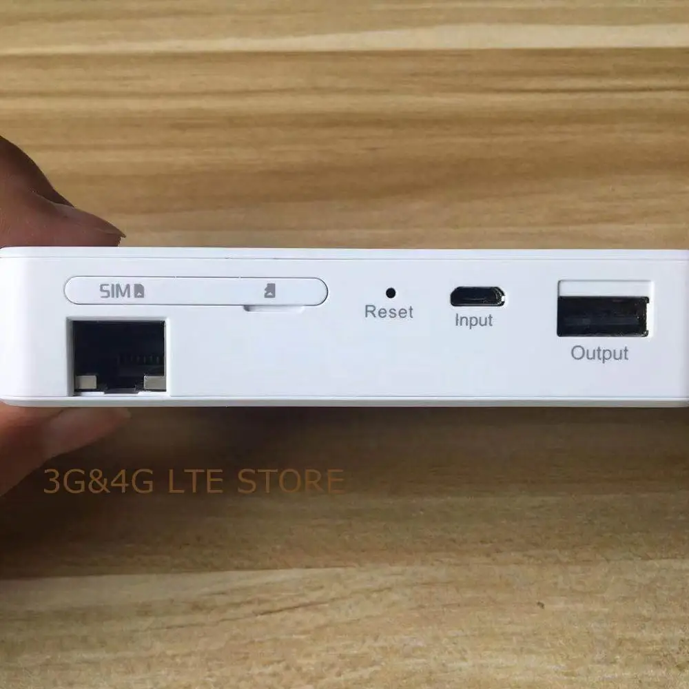 Разблокированный Карманный Wi Fi роутер ZTE MF903 4G LTE с внешним аккумулятором 5200 мАч и