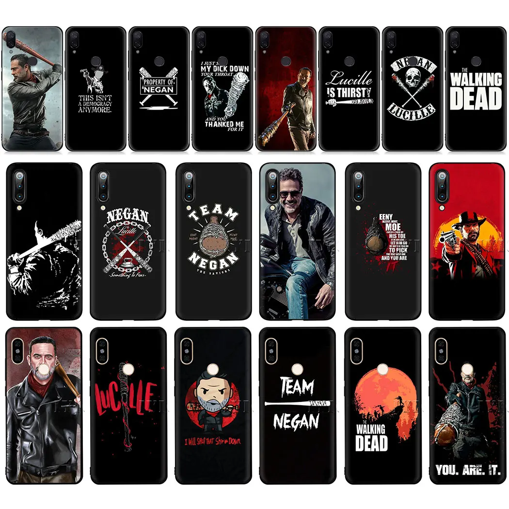 Мягкий чехол для телефона Negan Walking Dead Redmi Note 4X 5 S2 7 4A 5A 6A 6 Plus | Мобильные телефоны и
