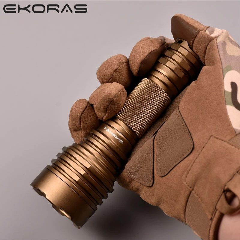 Фонарик светодиодная вспышка Ekoras 18650 Cree XML2 высокой мощности лм мощный яркий