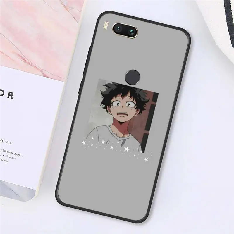 

My Hero Academia deku bakugou anijme Phone Case For Xiaomi Redmi note 7 8 9 t max3 s 10 pro lite
