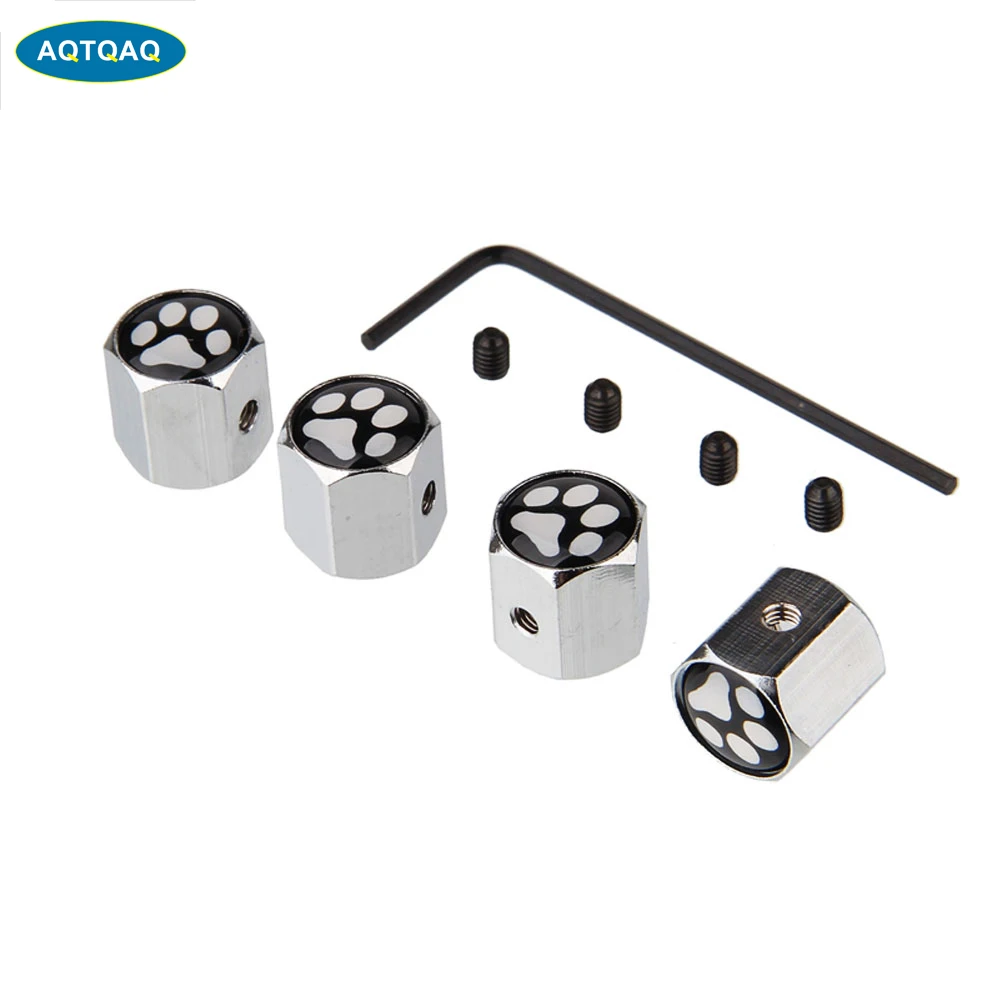 

4Pcs/Set Classic MINI Anti-theft Chrome Car Wheel Tire Valve Stem Cap For Car/Motorcycle,Air Leakproof And Protection Your Valve