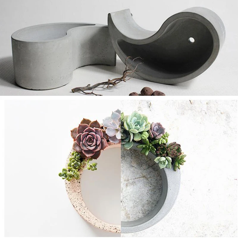 Китайские восемь диаграмм дизайнерская силиконовая форма для суккулентов