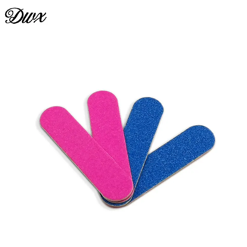 100 шт./лот одноразовая пилка для ногтей профессиональный мини буфер маникюра