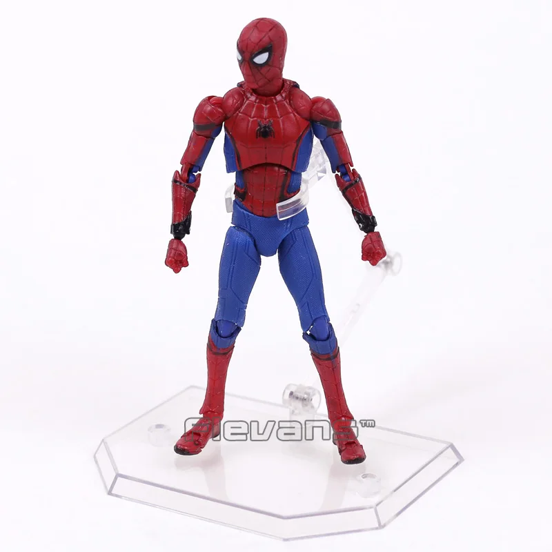 MAFEX047 Mafex Человек паук Питер Паркер возвращение домой Ver. ПВХ экшн фигурка