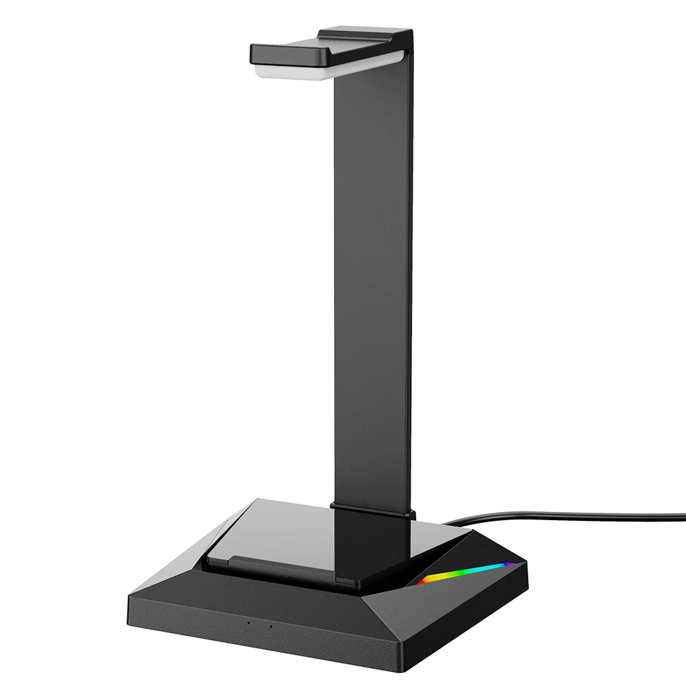 

WE-100 Gaming Headset Stand USB 2.0 RGB Headphones Holder Earphone Display Rack for Gamer Gaming PC Accessories