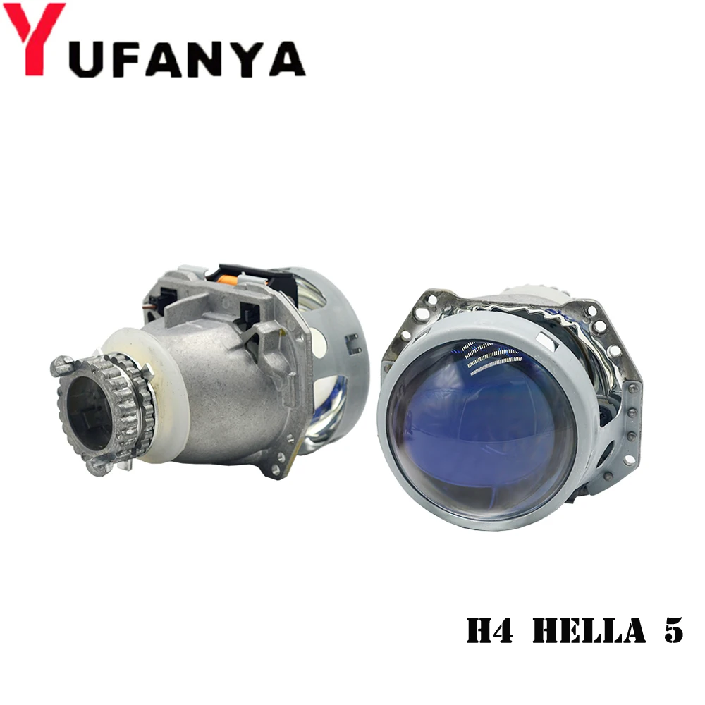 3,0 дюйма линзы проектора bi xenon с синим покрытием H4 hella 5 автомобильный металлический держатель для фар подходит для D1S D2S D3S D4S автомобиль новая версия