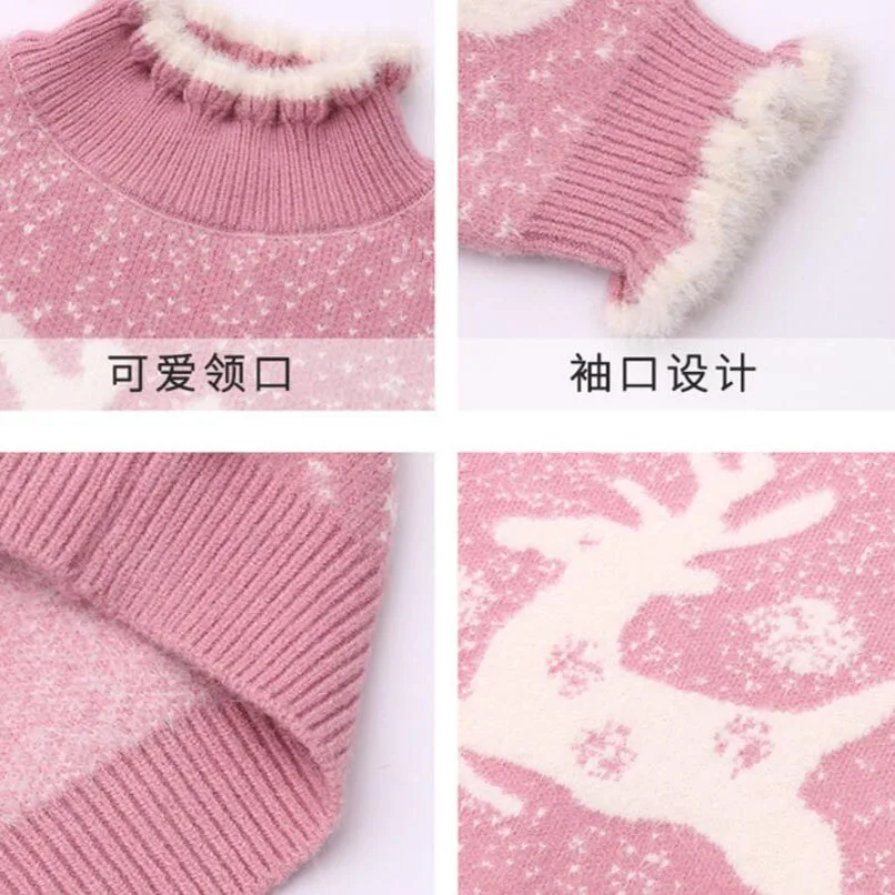 Весенняя рубашка для девочек теплая куртка подростковые модные рождественские