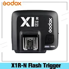 Godox X1R-N TTL 2,4G Беспроводной приемник вспышки триггер 32 каналов для цифровых зеркальных фотокамер Nikon Камера для X1N триггер X1-N