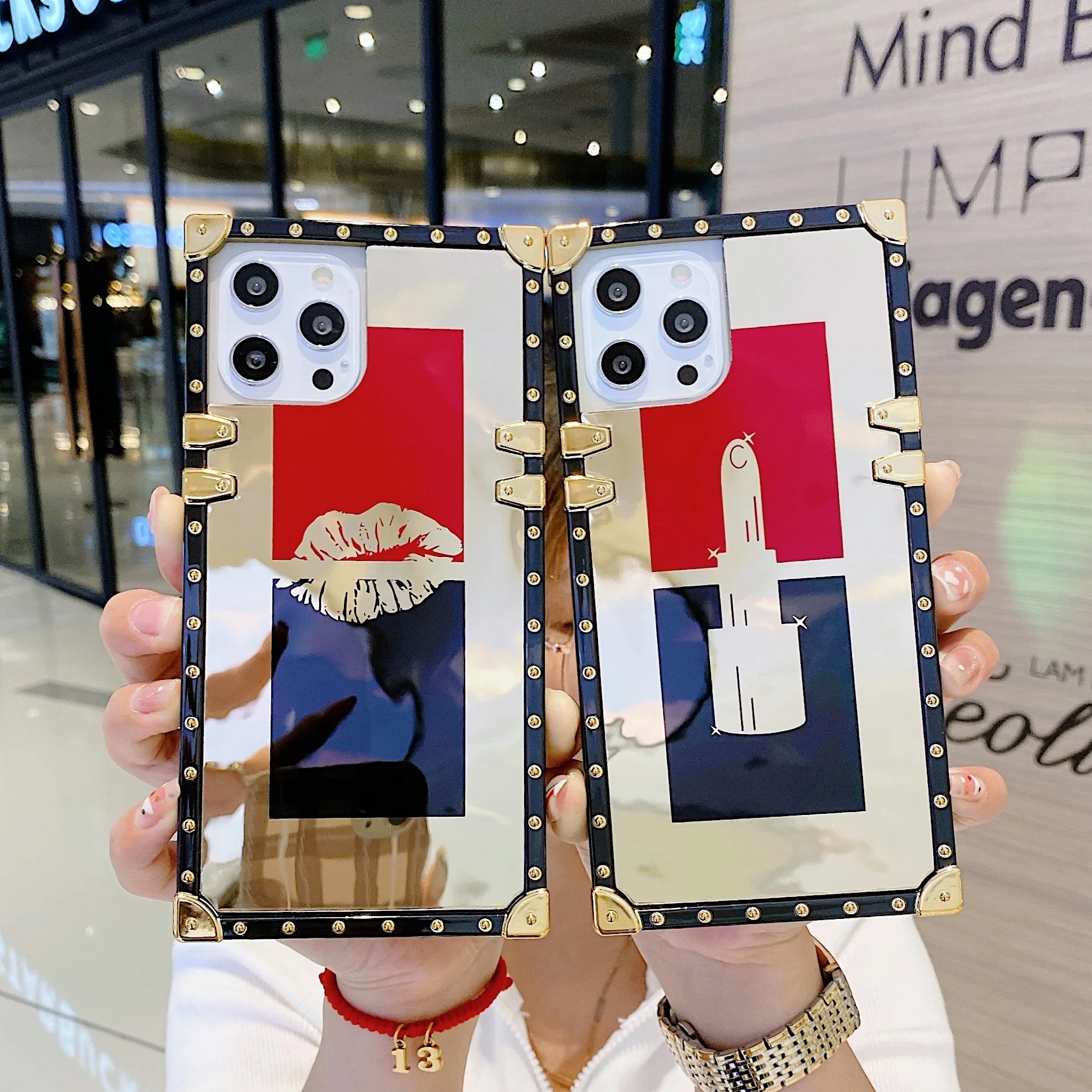 INS зеркальный чехол для IPhone 12 11 Pro 11Pro MAX 8 7 6 6S Plus X XS Max XR противоударный телефона