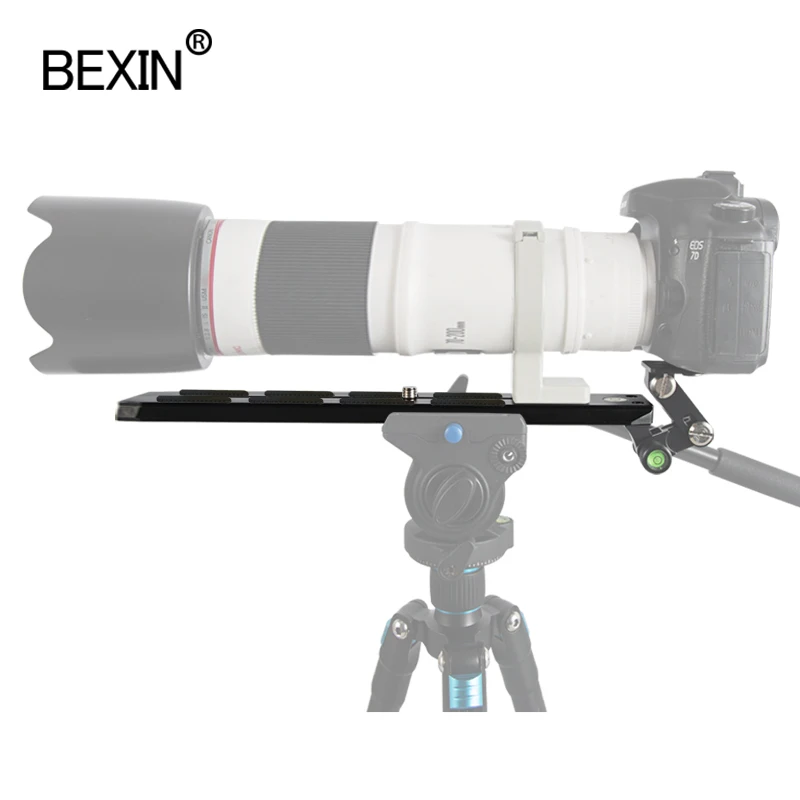 Длинный быстросъемный скользящая Направляющая Пластина для камеры dslr кронштейн