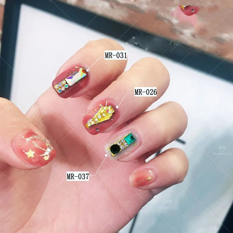 10 шт. украшения для ногтей с бриллиантами|Стразы и украшения| |