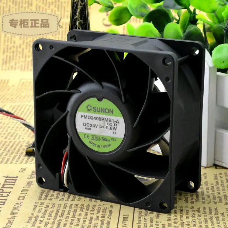 Подлинный трехлинейный охлаждающий вентилятор Jianyuan для SUNON PMD2408PMB1 A 8CM 8038 24V 9 6