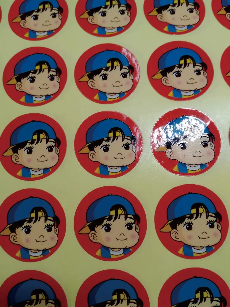 30 мм круглый глянцевый стикер с лейблом для упаковки печать на заказ | Канцтовары