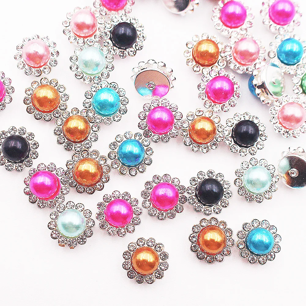 Жемчужные когти 12 мм, микс цветов цветовых лент с кристаллами стразами плоской задней стороной, блестящие камни для шитья на одежде.