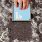 Приклеивание ворсинок, многоразовое устройство для удаления шерсти домашних животных, собак, кошек, Приклеивание ворсинок, инструмент для очистки волос домашних животных