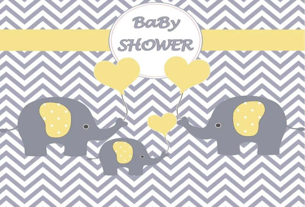 

elephant baby shower photo background photography backdrops quality vinyl