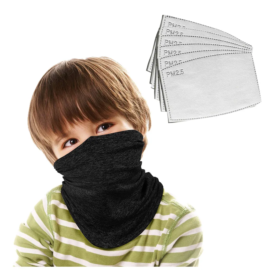 Уличная ветрозащитная велосипедная маска для лица 8 шт. детская бандана шарф