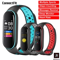 m6 smart watch for xiaomi replacement strap blood oxygen fitness bracelet for women health heart rate pedometer smart wristband