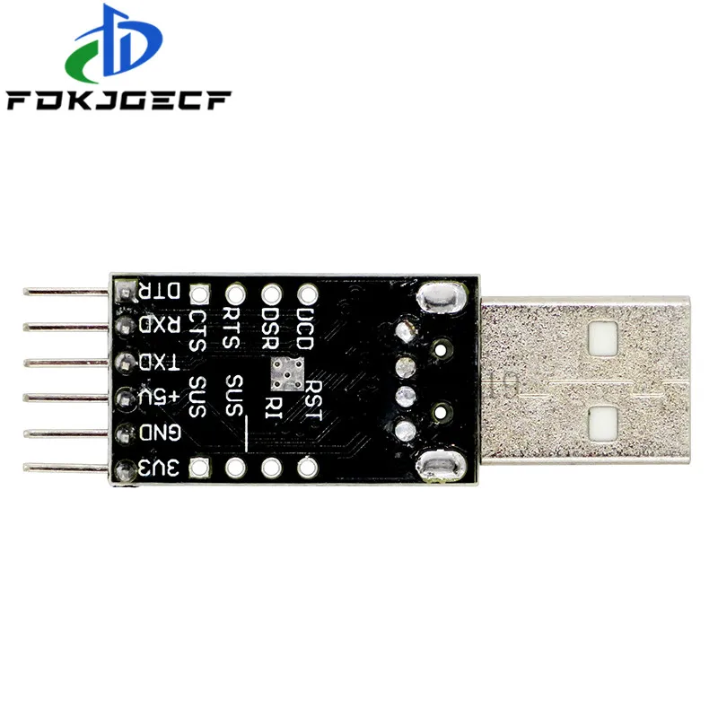1PCS CP2102 USB 2.0 to TTL UART Module with 6pin Connector + 1PCS Pro Mini Module Atmega328 5V 16M for Arduino Nano-Compatible image 5