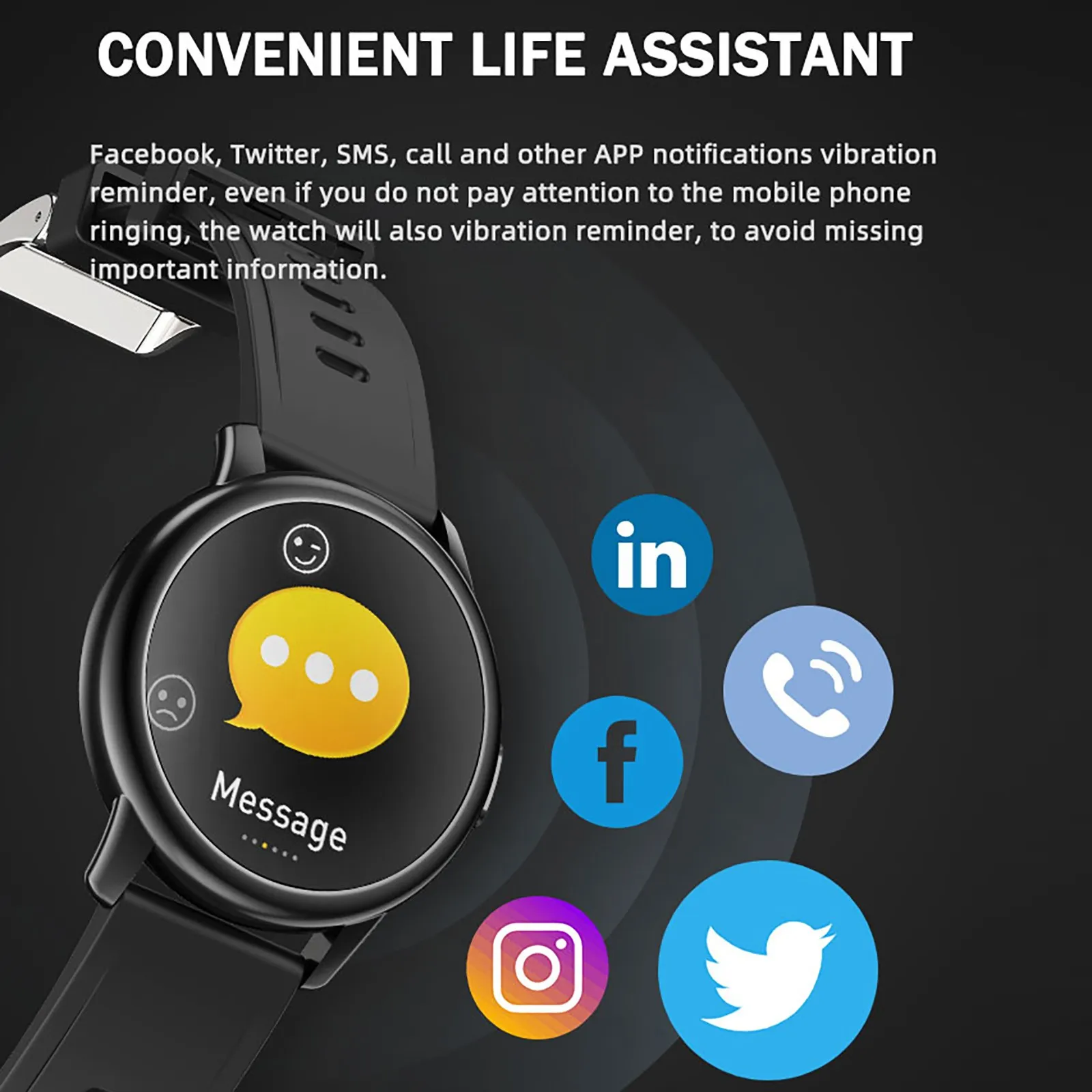 

S27 Smart Watch Men Full Touch Sport Fitness Tracker Blood Pressure Smart Clock Women GTS Smartwatch