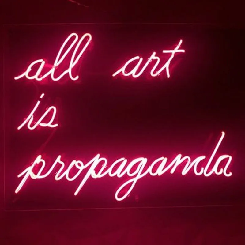 Декоративный светильник All Art Is Пропаганда Лампа Неоновая лампа Кино для пивного