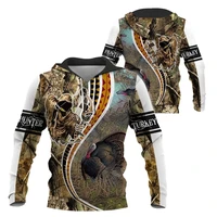 duck hunterdeer hunterturkey hunter 3d printed hoodies animal pullover men for women sweatshirts sweater