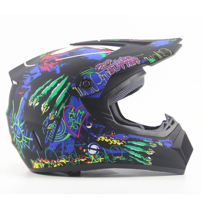 Лидер продаж внедорожные шлемы горные Гонки Горный полный шлем rcycle moto cross casque capacete горные велосипедные шлемы