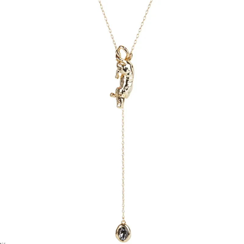 

Panther Pendant Necklace Jewelry Gift for Women