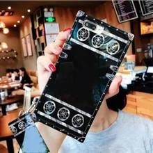 Luxury black rose Case For apple Iphone 12 11 Pro max X XS MAX 7 8 plus Xiaomi Redmi Note 7 8 9 10 pro max poco X3 NFC 10LITE 9A