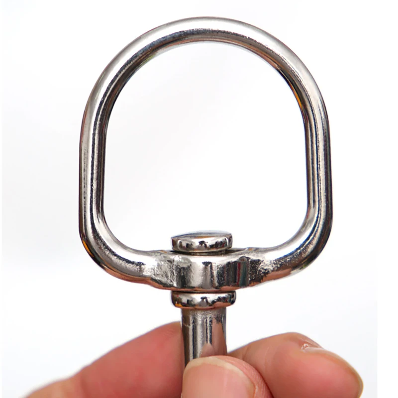 

4Pack Scuba Diving Hook Stainless Steel Swivel Eye Bolt Snap Hook Clip Marine Boat 96mm