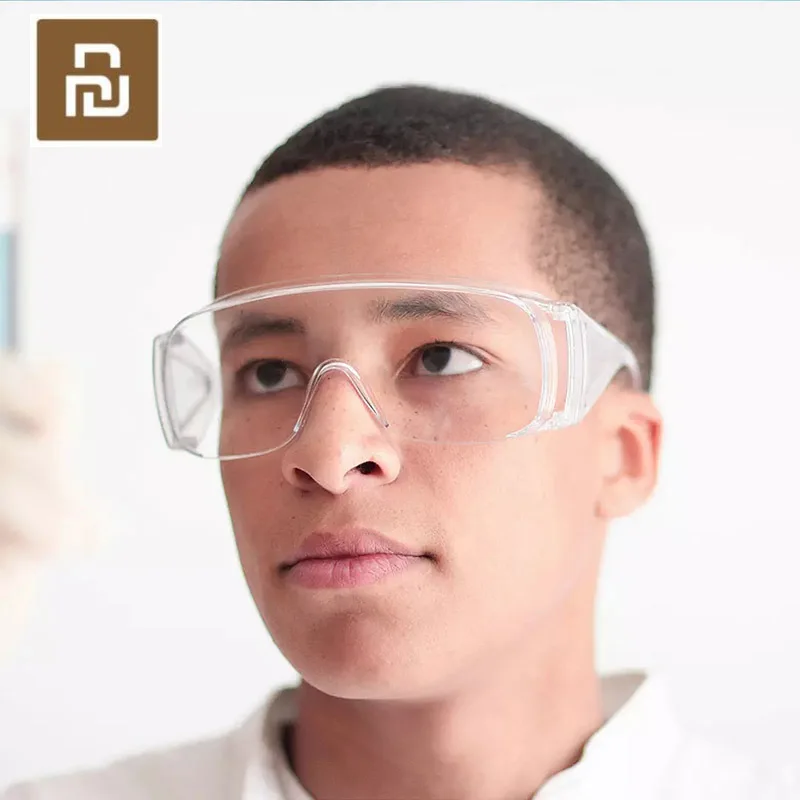 Защитные очки Youpin пыленепроницаемые противотуманные прозрачные ветрозащитные