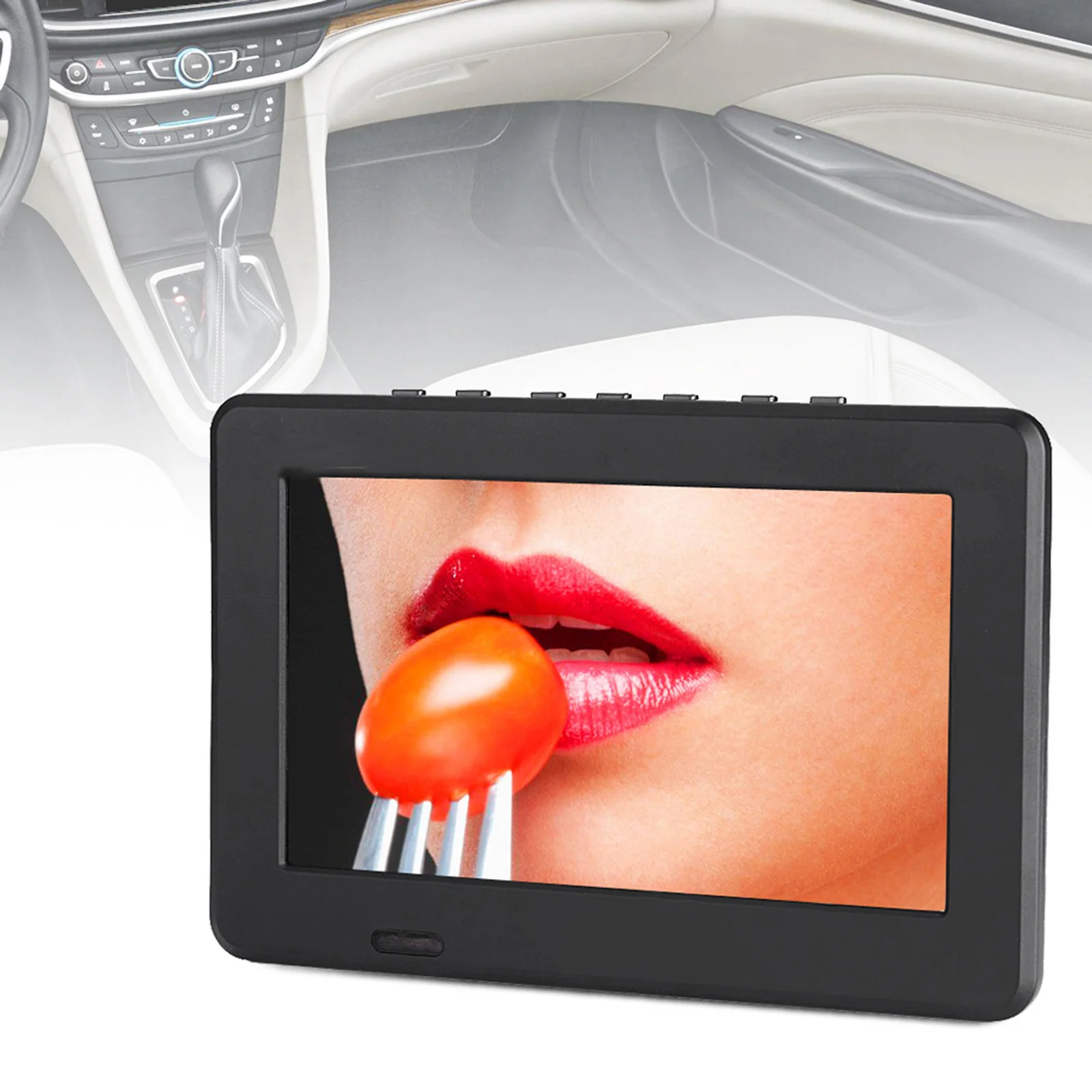 

Portable TV 7 Inch Digital Television With 1200mAh Battery 800*480 High-Definition Digital TV With Antenna For Outdoor Travel