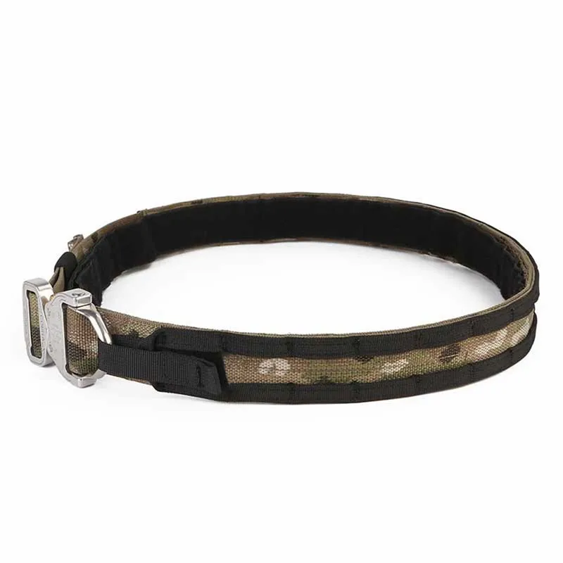 Военный тактический ремень FMA армейский нейлоновый с металлической пряжкой