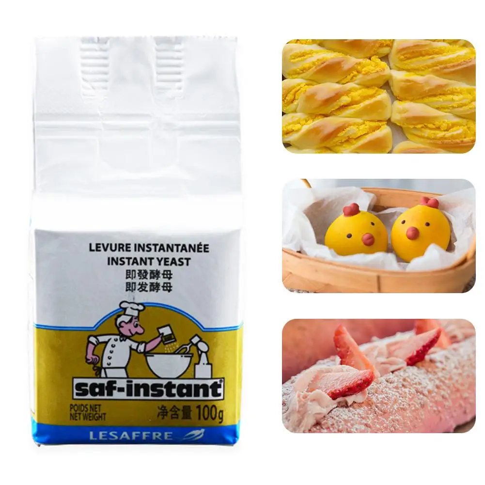 Новое поступление 500 г мгновенные дрожжи высокоактивные сухие для хлеба кухонные
