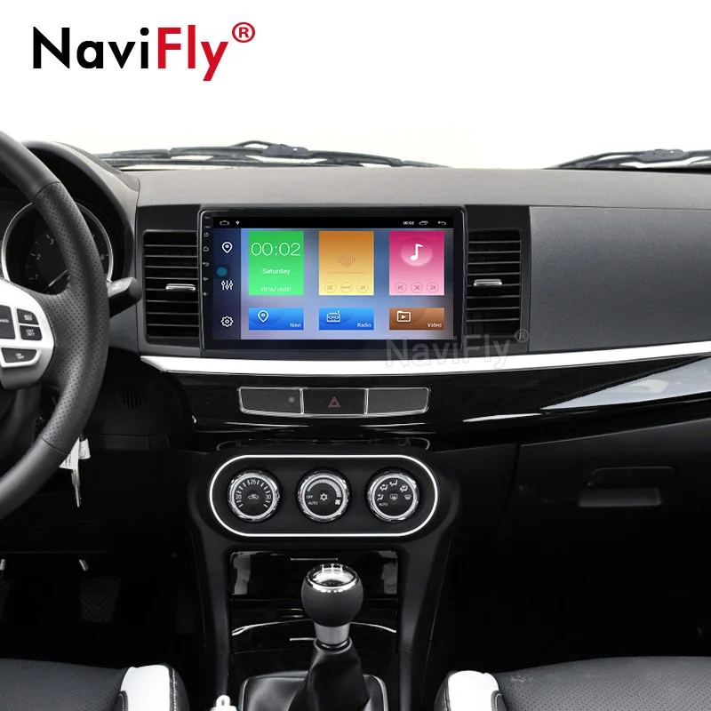 2Din Android 9 0 2.5D Автомобильный мультимедийный радио плеер для Mitsubishi Lancer 2008 2009 2010 2016
