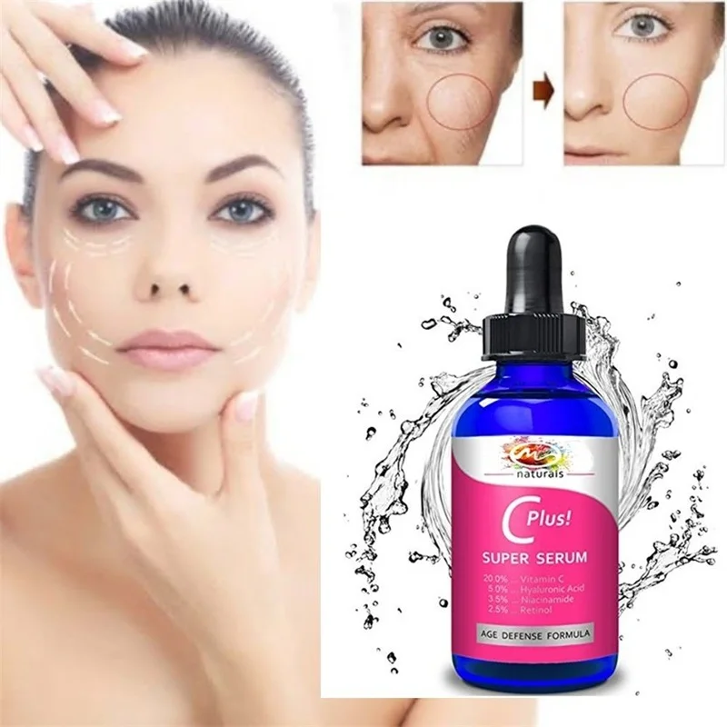 10 мл из нетканого материала с натуральным витамином C плюс супер Сыворотки против