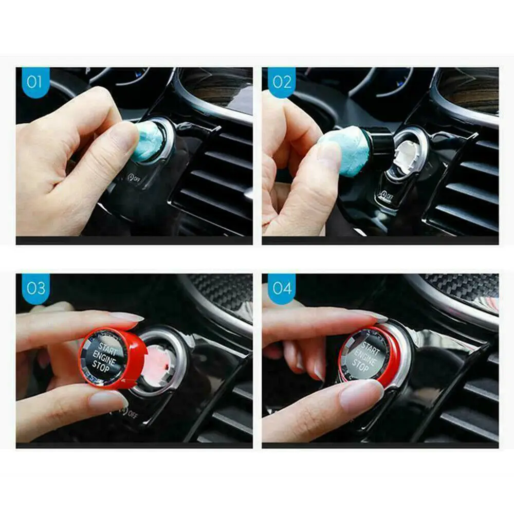 

Motor Button cover Parts Decor Replacement Start Stop 2019 Car G07 Trim