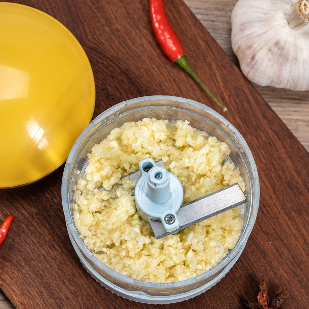 Вращающийся измельчитель резак для чеснока пресс ручная имбиря и мяса фруктов