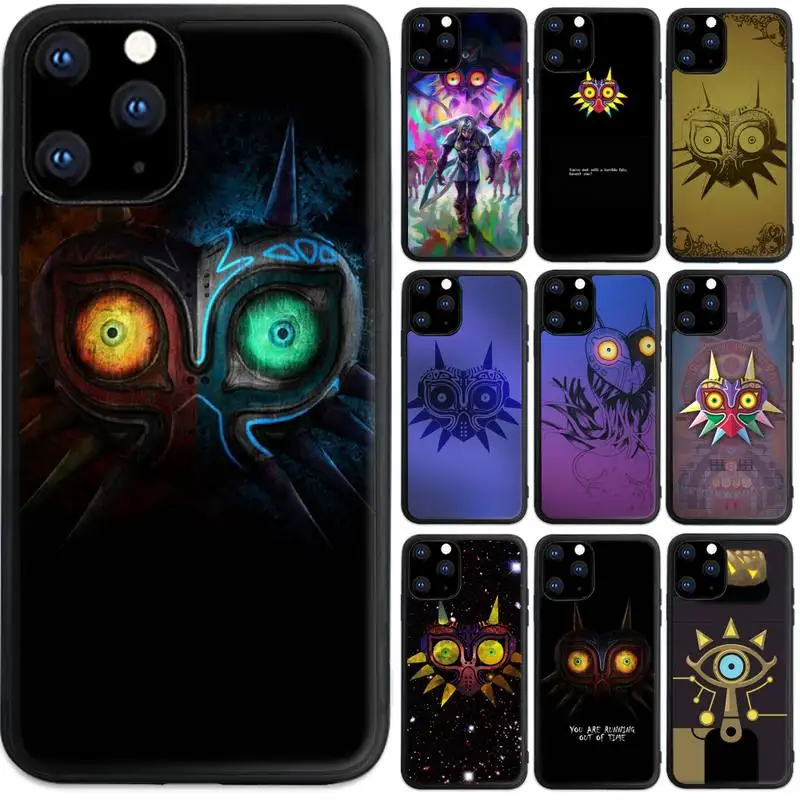

Legends of Majora's Mask Zeldas Phone Case For Iphone 5 SE 2020 6 6s 7 8 plus X Xr XS 11 12 Mini Pro Max PC Fundas Cover