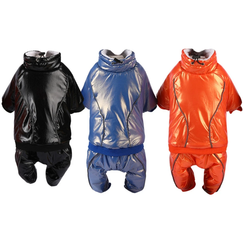 

Зимняя Теплая Одежда для собак, куртка для домашних животных, водонепроницаемая куртка для щенков, пальто для маленьких и средних собак, оде...