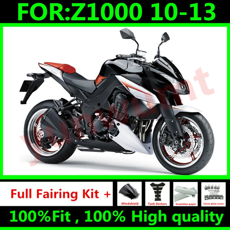 Новинка из АБС пластика для мотоцикла Обтекатели Z1000 2010 2011 2012 2013 10 11 12 13 лет ABS