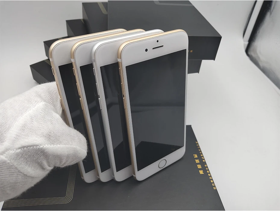 Разблокированный Apple iPhone 6 Plus 16/64GB Встроенная память 5,5 дюймов 1080P Дисплей двухъядерный 1,4 ГГц 8,0 МП Камера 3g WCDMA 4 аппарат не привязан к оператору сотовой связи для б/у мобильных телефонов