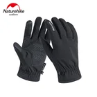 Naturehike GL-04 Сенсорный экран перчатки открытый Wnter теплые велосипедные перчатки ветрозащитные походные перчатки NH18S005-T
