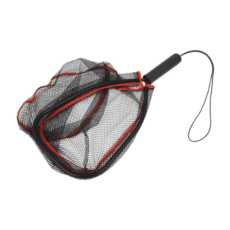 LEO рыболовная сеть для ловли нахлыстом алюминиевый сплав нейлоновая сетка