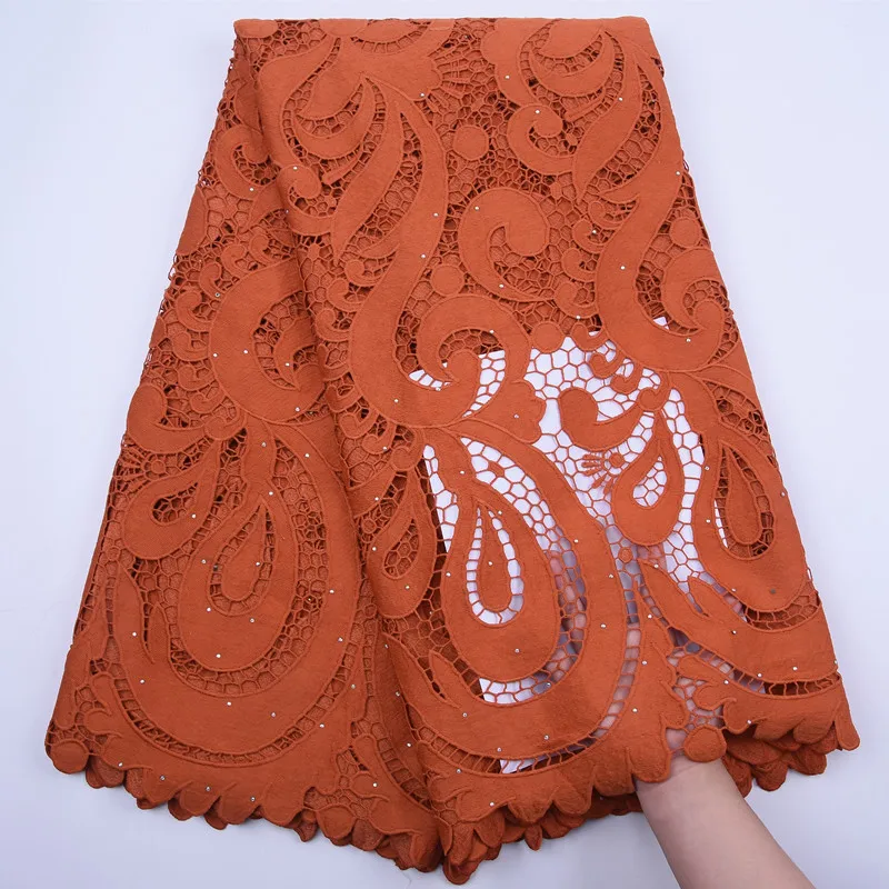 Высокое качество 2020 водорастворимые ткани африканская французская чистая