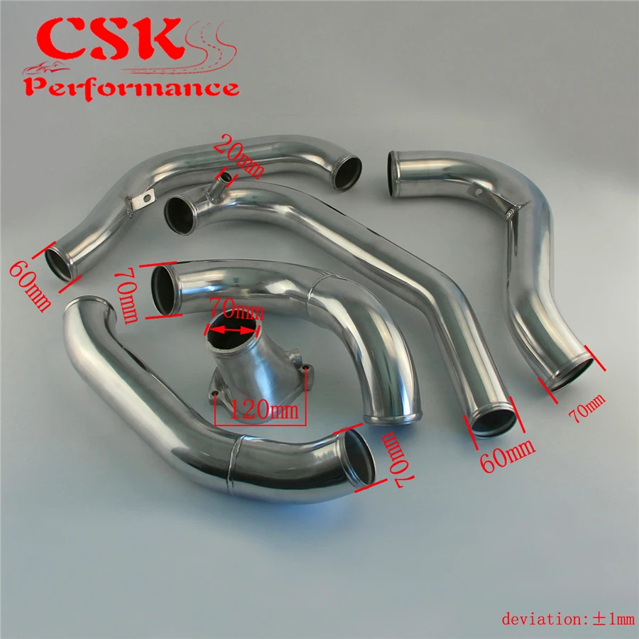 Интеркуллер FMIC Kit подходит для Mazda RX7 FC FC3S 13B Single Turbo 300-700hp 86-91 черный/синий/красный |